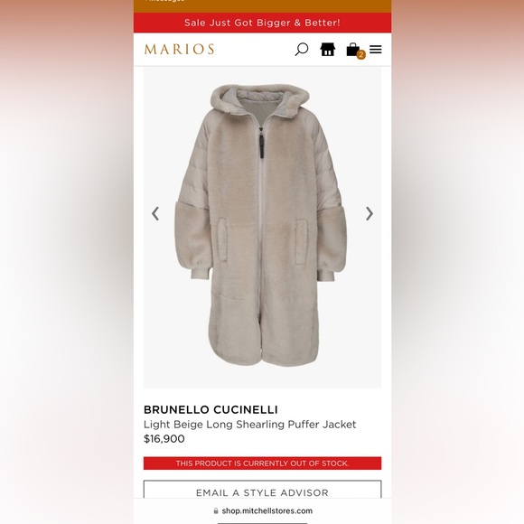 Rare, Brunello Cucinelli Fur Hooded Coat - Picture 3 of 14